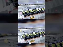 Panneau d'absorption sonore décoration murale automatique acoustique panneau en bois ardoises machine à clouer