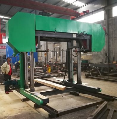 Automatic Large Bandsaw Mill Big Horizontal Band Saw Mill Large Log Cutting
