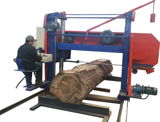 MJ2500 Large Scale Horizontal Bandsaw Machine Log Cutting Band Sawmill For Sale