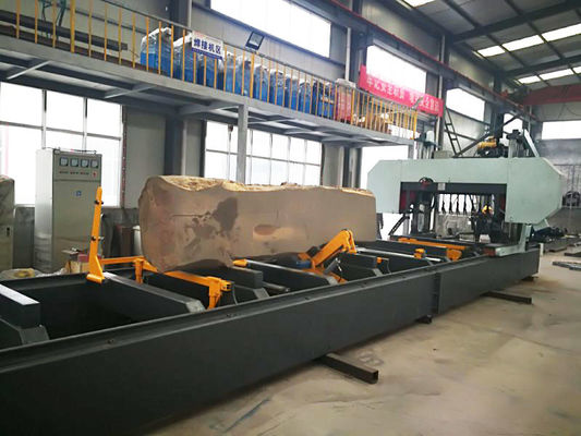 Large Horizontal Wood Cutting Hydraulic Automatic Band Sawmill For Sale