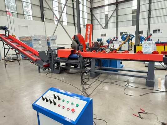 Heavy-Duty 50-Ton Hydraulic Firewood Processor with 600mm Max Log Diameter and Fully Automated Assembly-Line Workflow