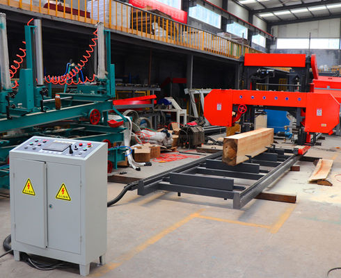 CNC Portable Wood Bandsaw Sawmill, Wood Working Band Saw Mills, Saw Machines
