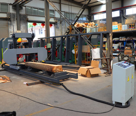 CNC Portable Wood Bandsaw Sawmill, Wood Working Band Saw Mills, Saw Machines