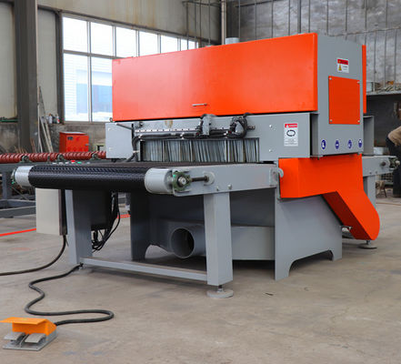 Automatic Belt Feeding Twin Circular Blades Board Edger Sawmill Machine Width 1000mm