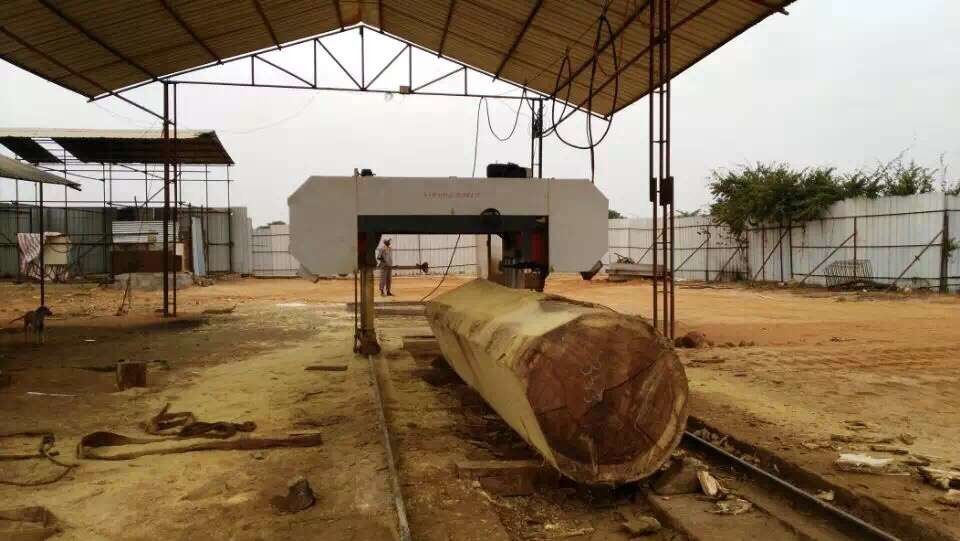 MJ2500 Large Horizontal Automatic Wood CNC Band Saw Machine For Sale