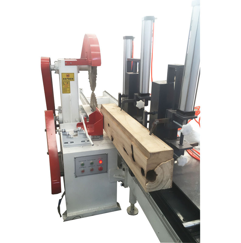 Sliding table saw wood cutting circular saw harvesting machine with Log Carriage