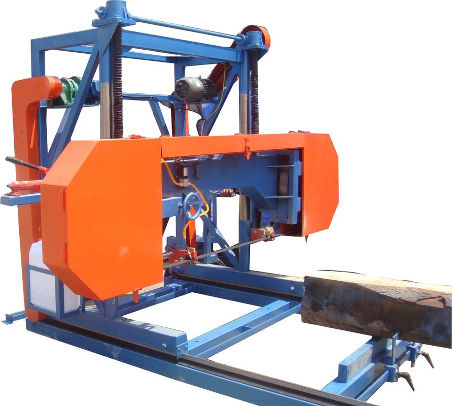 wood working machine electric portable horizontal band saw mill