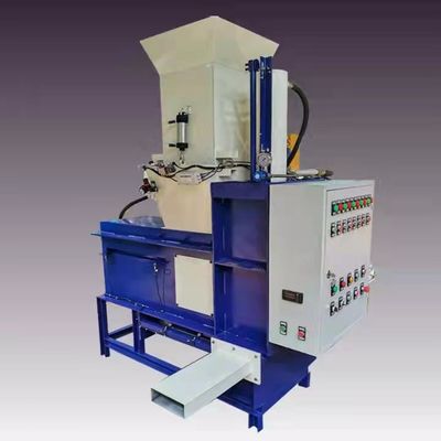 Machine à emballer les éclaboussures de sciure, machine à emballer les éclaboussures pour les petites copeaux de bois