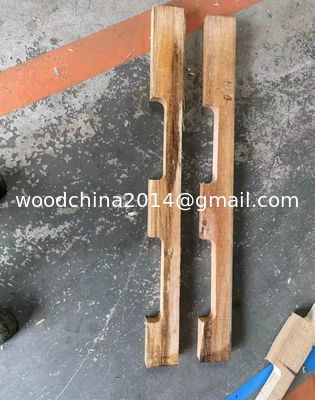 Machine de fraisage à fente en bois à tête unique à palette, couteau en alliage, capacité 800 pièces/heure