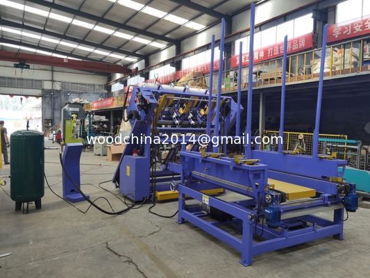 Stringer Pallet Machine en bois, palette clouant la machine, les Etats-Unis et palettes en bois de style national clouant la machine