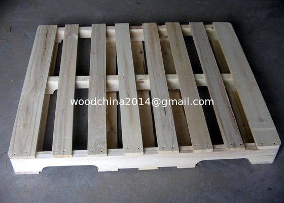 Machine automatique de rainure de palettes en bois