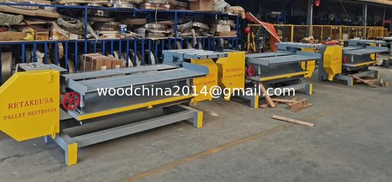 Machine de démontage de palettes de bois outil de démontage de palettes