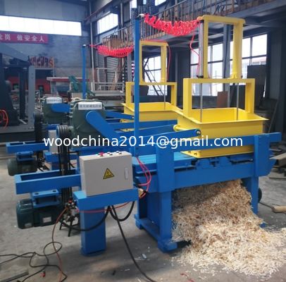 500 kg/heure moteur diesel usine de rasage de bois machine automatique de rasage de bois