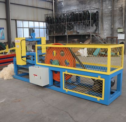 Longueur 500 mm Logs Traitement de laine de bois Machine de fabrication de briquets