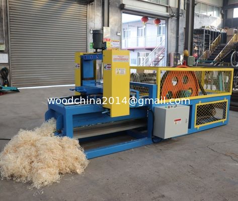 300-500 mm Excellsior Longueur Machine de déchiquetage de laine de bois / Machine de fabrication de laine de bois