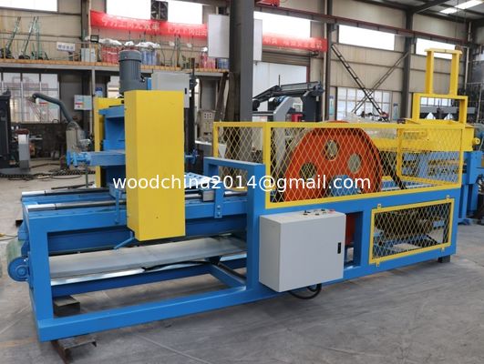 Machine de fabrication de laine de bois de grande capacité pour les briquets de laine de bois