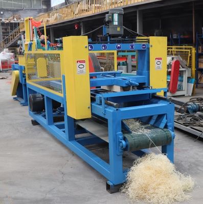 Longueur 500 mm Logs Traitement de laine de bois Machine de fabrication de briquets
