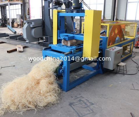 9-16.5KW Excelsior déchiquetage de laine de bois machine à vendre