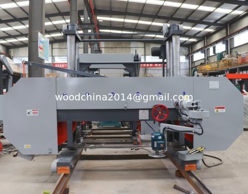 Heavy Duty 100 Inch Horizontal Bandsaw Machine Large Hard Wood Log Cutting Band Saw