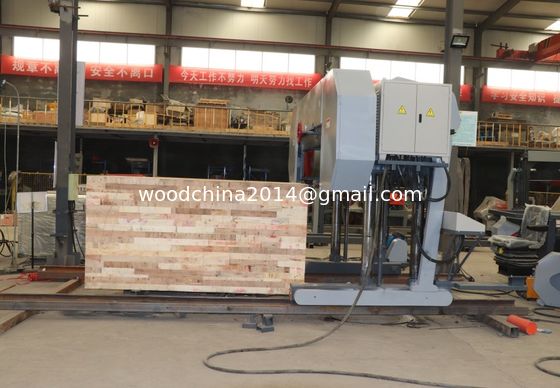 Grande machine de coupe de bois à bande horizontale portable