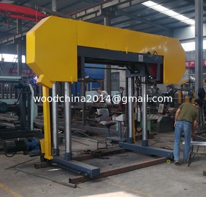 Machine de coupe de bois dur de Chine Sauvage à bande horizontale portable