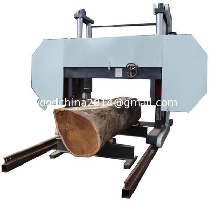 Machine de coupe de bois dur de Chine Sauvage à bande horizontale portable