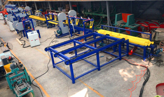 Ligne de production de scierie à double lame de coupe de bois