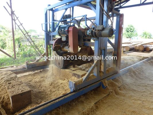 Saumure circulaire à double oscillation pour la coupe de bois de bois de 300 mm x 210 mm