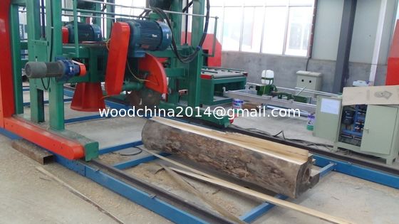 Twin Blade Sawmill Log Cutting Saw Swing Blade Sawmill, Angular Disk Saw