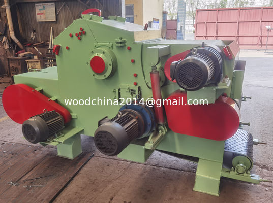 SH216/218 Machine à déchiqueter le bois à tambour Machine à déchiqueter le bois automatique industrielle