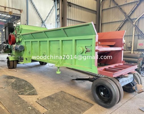 10Ton/H Wood Chipper Shredder Forestry Machinery Sawdust Wood Crusher Price Pulverizer