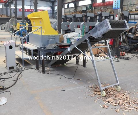 60pcs de palettes/heure Machine à broyer les palettes de bois séparateur de métaux déchets