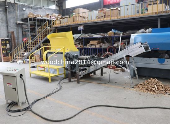 60pcs de palettes/heure Machine à broyer les palettes de bois séparateur de métaux déchets