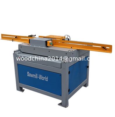 Machine automatique de rainure de palettes en bois