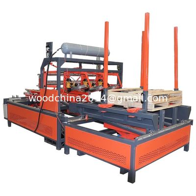 Palette semi automatique clouant la machine, clouant la machine pour la palette en bois, machine pour clouer la palette