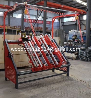 Machine à clouer en bois à palettes, machine à clouer en bois à palettes pneumatique largeur max. 3300 mm