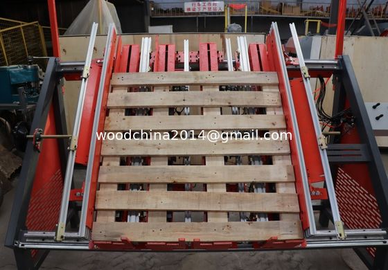 Machine à clouer en bois à palettes, machine à clouer en bois à palettes pneumatique largeur max. 3300 mm