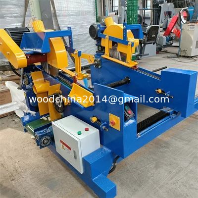 La scie Mills Machine, coupe croisée d'équilibre d'extrémité de double de travail du bois de qualité de panneau de palette a vu