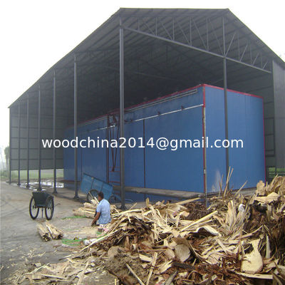 Machine de traitement thermique de Woodpallet pour ISPM 15, machine de séchage en bois de dessiccateur de planche de bois de construction en bois