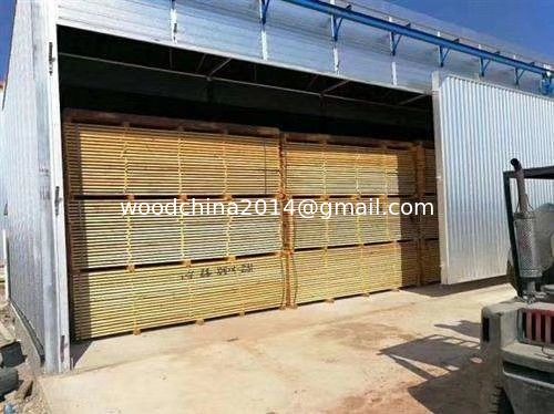 Machine de traitement thermique de Woodpallet pour ISPM 15, machine de séchage en bois de dessiccateur de planche de bois de construction en bois