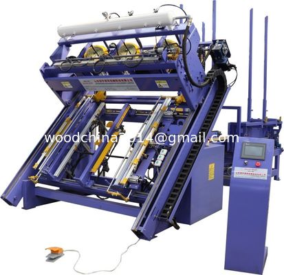 Palette automatique faisant à équipement l'homme simple palette en bois clouant la machine pour les Etats-Unis EPAL