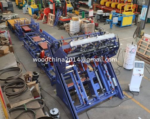 Prix d'usine Machine automatique de clôture de palettes de bois Ligne de production de palettes euro