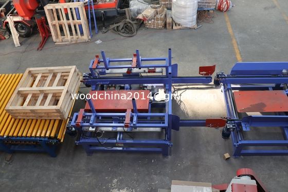 Machine automatique de fabrication de palettes en bois américaine