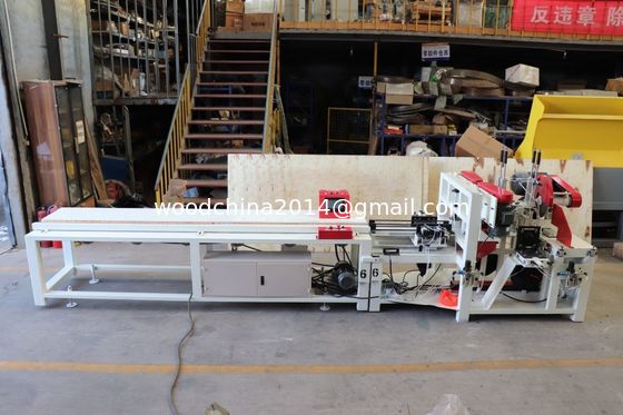 Machine automatique de blocage des pieds, machine à piquer les pieds, machine à clouer des blocs de palettes en bois