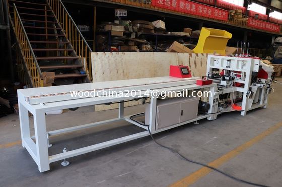 7.5KW Machine automatique de fabrication de palettes en bois pour 40 à 120 mm d'épaisseur 40 à 100 mm de largeur