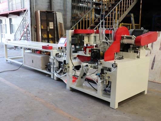 Machine intégrée de fabrication de palettes de pierre à pieds