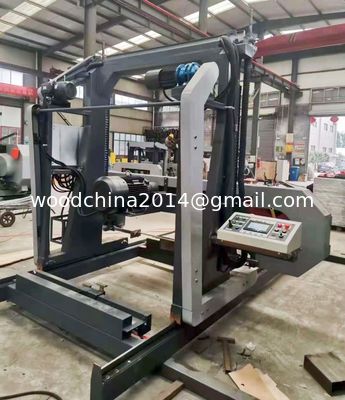Chine usine de vente horizontale de bois portable bande a vu scierie machine à scier en bois