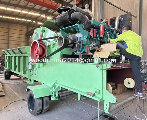 Machine de traitement automatique des déchiqueteurs de bois