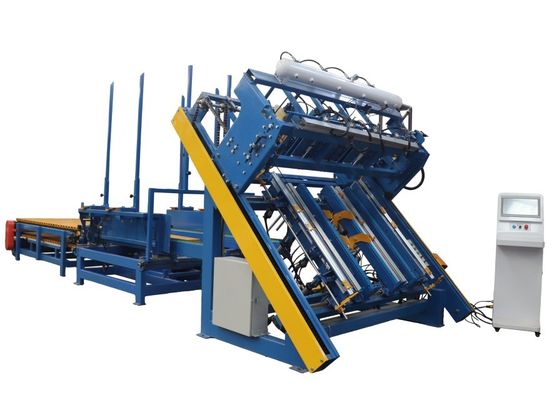 Ligne de production automatique de machines à clouer des palettes en bois avec empilage
