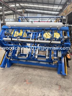 Ligne de production automatique de machines à clouer des palettes en bois avec empilage